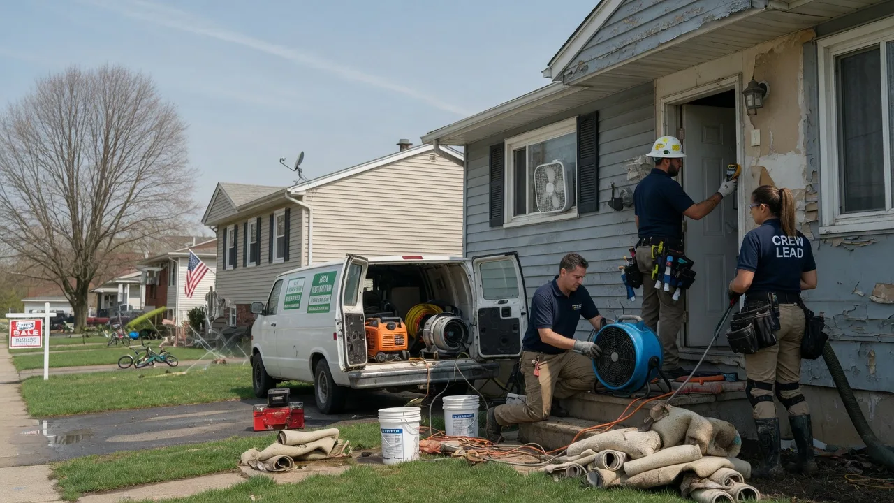 Flood Cleanup in Bluebell, UT near me