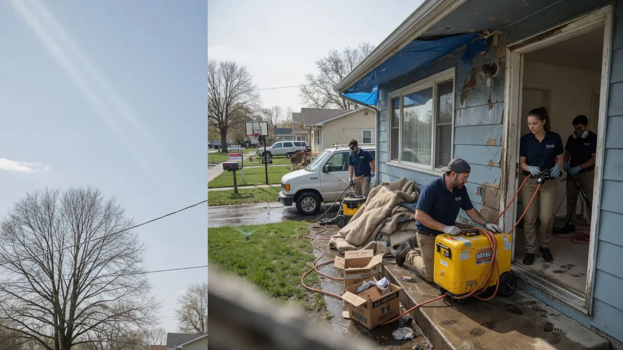 Basement Flood Cleanup in Bluebell, UT near me